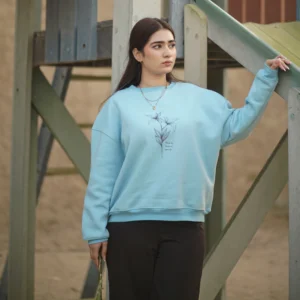 Buy Women’s Oversized Sweatshirt – Lily Print